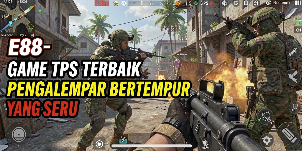 Tampilan aksi mendebarkan dan seru dalam E88 saat bertempur.