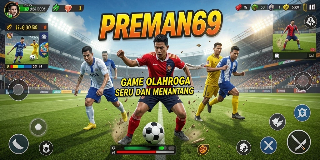 Pengalaman gameplay yang mendebarkan dalam PREMAN69