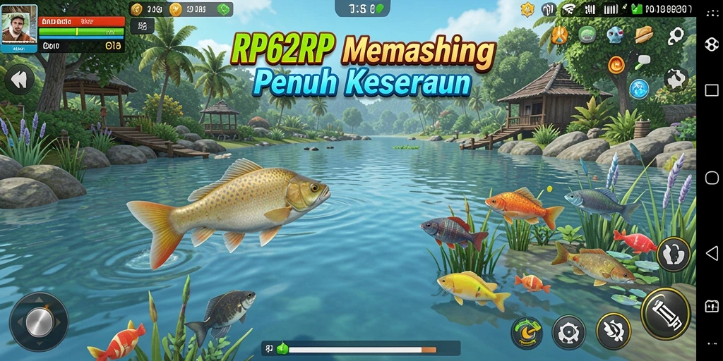 Tangkapan ikan yang menarik dan grafis memukau dalam RP62RP.